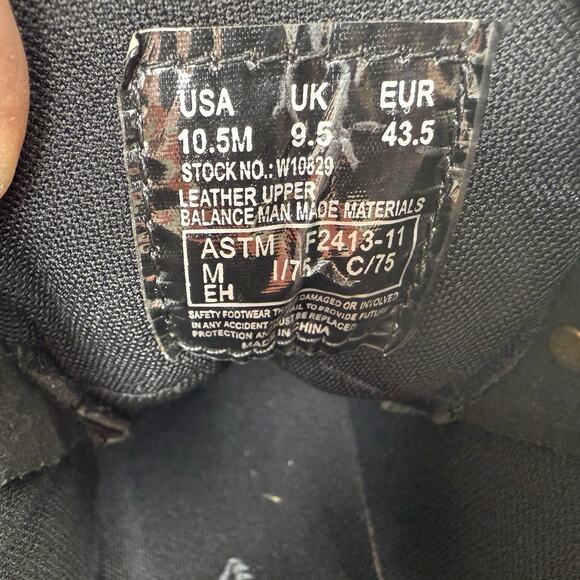 Wolverine Work Boots‎ Men Size 10.5 M Waterproof Floorhand Steel Toe Leather NEW - Picture 10 of 11